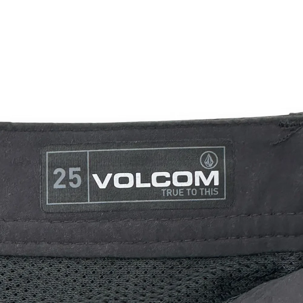 Volcom Frickin Cross Shred Static Shorts Big Boys Size 26 Medium 12 Black